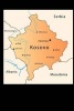 Map of Kosovo Journal - 150 Page Lined Notebook/Diary (Paperback) - Cool Image Photo