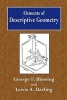 Elements of Descriptive Geometry (Paperback) - George F Blessing Photo