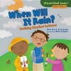 When Will It Rain? - Noticing Weather Patterns (Hardcover) - Martha E H Rustad Photo