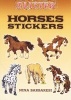 Glitter Horses Stickers (Spiral bound) - N Barbaresi Photo