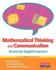 Mathematical Thinking and Communication - Access for English Learners (Paperback) - Mark Driscoll Photo