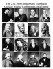 The 212 Most Important European Classic Music Composers of All Time (Paperback) - Arya Bahram Photo