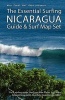 The Essential Surfing Nicaragua Guide & Surf Map Set (Paperback) - Blue Planet Surf Maps Photo