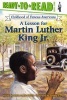 A Lesson for Martin Luther King Jr. (Paperback, 1st Aladdin ed) - Denise Lewis Patrick Photo