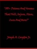 199+ Poisons and Venoms That Kill, Injure, Stun, Cure and More! (Paperback) - MR Joseph a Laydon Jr Photo