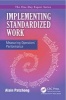 Implementing Standardized Work - Measuring Operators' Performance (Paperback) - Alain Patchong Photo