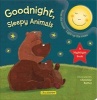 Goodnight, Sleepy Animals - A Nightlight Book (Mom's Choice Awards Winner and Moonbeam Children's Book Awards Winner!) (Novelty book) - Christine Battuz Photo