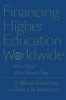 Financing Higher Education Worldwide - Who Pays? Who Should Pay? (Paperback) - DBruce Johnstone Photo