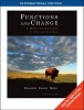 Functions and Change - A Modeling Approach to College Algebra (Paperback, International ed of 4th revised ed) - Bruce Crauder Photo