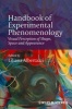 Handbook of Experimental Phenomenology - Visual Perception of Shape, Space and Appearance (Hardcover) - Liliana Albertazzi Photo