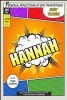 Superhero Hannah - A 6 X 9 Lined Journal (Paperback) - One Jacked Monkey Publications Photo