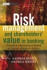 Risk Management and Shareholders' Value in Banking - From Risk Measurement Models to Capital Allocation Policies (Hardcover) - Andrea Sironi Photo