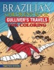 Brazilian Portuguese Children's Book - Gulliver's Travels for Coloring (Paperback) - Timothy Dyson Photo