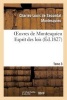 Oeuvres de Montesquieu. T3 Esprit Des Lois (French, Paperback) - Charles Louis de Secondat Montesquieu Photo