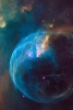 Stunning Bubble Nebula (Ngc 7635) Outer Space - Blank 150 Page Lined Journal for Your Thoughts, Ideas, and Inspiration (Paperback) - Unique Journal Photo