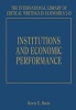 Institutions and Economic Performance (Hardcover) - Kevin E Davis Photo