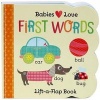 First Words Lift a Flap (Board book) - Scarlett Wing Photo