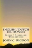 English / Dutch Dictionary - Engels / Nederlands Woordenboek (Paperback) - John C Rigdon Photo