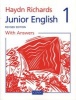 Haydn Richards: Junior English Pupil Book 1 with Answers 1997 (Paperback, 1997 Edition) -  Photo