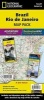 Brazil, Rio De Janeiro, Map Pack Bundle - Travel Maps International Adventure/Destination Map (Sheet map, folded) - National Geographic Maps Adventure Photo