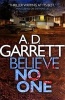 Believe No One (Paperback) - AD Garrett Photo