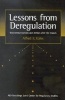 Lessons from Deregulation - Telecommunications and Airlines After the Crunch (Paperback) - Alfred Kahn Photo