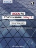 ACCA F6 Study Manual : Taxation (FA 2014) 2016 (Paperback, 9th Revised edition) -  Photo