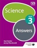 Science Year 3 Answers (Paperback, Digital original) - Sue Hunter Photo