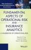 Fundamental Aspects of Operational Risk and Insurance Analytics - A Handbook of Operational Risk (Hardcover) - Marcelo G Cruz Photo