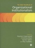 The SAGE Handbook of Organizational Institutionalism (Paperback) - Kerstin Sahlin Andersson Photo