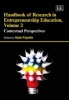 Handbook of Research in Entrepreneurship Education, v. 2: Contextual Perspectives (Hardcover) - Alain Fayolle Photo