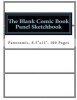 The Blank Comic Book Panel Sketchbook - Panoramic, 8.5x11, 100 Pages (Paperback) - Art Journaling Sketchbooks Photo