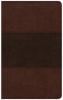 CSB Ultrathin Reference Bible, Saddle Brown Leathertouch (Leather / fine binding) - Holman Bible Staff Photo