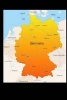 Map of Germany Journal - 150 Page Lined Notebook/Diary (Paperback) - Cool Image Photo