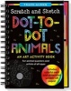 Scratch & Sketch Dot-To-Dot Animals (Trace-Along) (Hardcover) - Inc Peter Pauper Press Photo