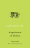 The Experience of Defeat - Milton and Some Contemporaries (Paperback) - Christopher Hill Photo