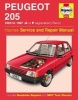 Peugeot 205 Petrol (1983-1997) Service and Repair Manual (Hardcover, 9th Revised edition) - AK Legg Photo