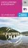 Loch Lomond & Inveraray (Sheet map, folded, February 2016 ed) - Ordnance Survey Photo