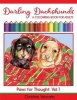 Darling Dachshunds - A Doxie Dog Colouring Book for Adults (Paperback) - Christine Vencato Photo