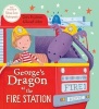 George's Dragon at the Fire Station (Paperback) - Claire Freedman Photo