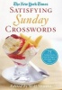 The  Satisfying Sunday Crosswords - 75 Sunday Puzzles from the Pages of the  (Paperback) - New York Times Photo