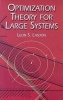 Optimization Theory for Large Syste (Paperback) - Leon S Lasdon Photo