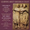 Learning About Gregorian Chant  (English, Latin, Abridged, CD, abridged edition) - Monks Of The Abbey Of Santo Domingus De Silos Photo