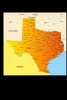 Map of Texas Journal - 150 Page Lined Notebook/Diary (Paperback) - Cool Image Photo