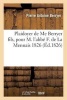 Plaidoyer de Me Berryer Fils, Pour M. L'Abbe F. de La Mennais 1826 (French, Paperback) - Pierre Antoine Berryer Photo