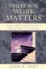 Where You Work Matters - Student Affairs Administration at Different Types of Institutions (Paperback) - Joan B Hirt Photo