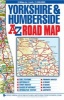 Yorkshire & Humberside Road Map (Sheet map, folded, 14th Revised edition) - Geographers A Z Map Co Ltd Photo