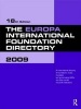 The Europa International Foundation Directory 2009 (Hardcover, 18th Revised edition) -  Photo