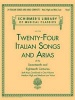 24 Italian Songs and Arias Complete - Med. High and Med. Low Voice (English, Italian, Paperback) - Hal Leonard Corp Photo