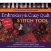 's Embroidery and Crazy Quilt Stitch Tool (Hardcover, First Edition,) - Judith Baker Montano Photo